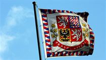 Vlajka prezidenta republiky - prezidentská standarta. | na serveru Lidovky.cz | aktuální zprávy