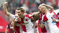 Vzkíená Slavia míí vysoko.