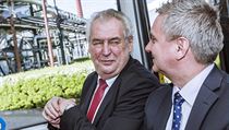 Prezident Miloš Zeman (vlevo) a jeho kancléř Vratislav Mynář. | na serveru Lidovky.cz | aktuální zprávy