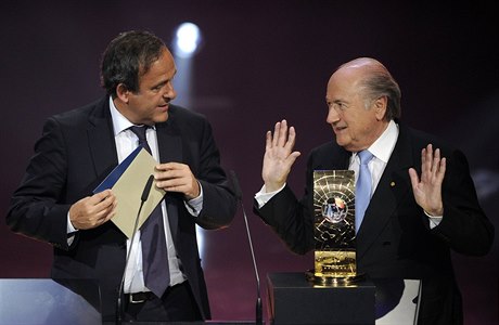 Blatter a Platini.