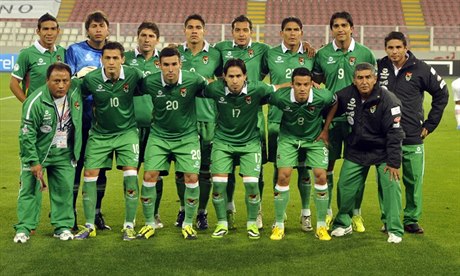 Reprezentaní tým Bolívie.