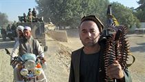 Boje o Kunduz se na stran afghnsk armdy astn tak dobrovolnick milice.