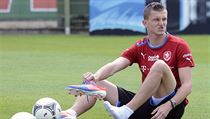 Tomáš Necid na tréninku reprezentace | na serveru Lidovky.cz | aktuální zprávy