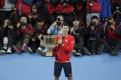 Novak Djokovi ovládl turnaj v Pekingu.