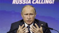 Ruský prezident Vladimir Putin. Ruský prezident Vladimir Putin.