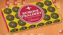 Retro rumov pralinky.