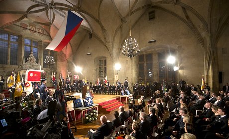 Ceremonie pedávání státních vyznamenání (ilustraní foto)
