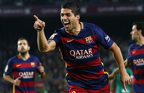 Luis Suárez z Barcelony.