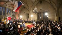 Ceremonie se tradičně konala ve Vladislavském sále. | na serveru Lidovky.cz | aktuální zprávy