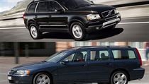 Vývoj aneb Volvo XC90 z roku 2015 versus model V70 z roku 2005. Vývoj aneb Volvo XC90 z roku 2015 versus model V70 z roku 2005.