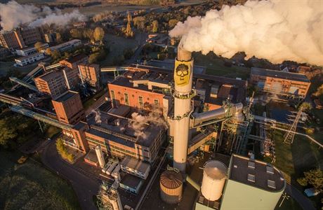 Provoz tepelné elektrárny Deuben narušili aktivsté Greenpeace. | na serveru Lidovky.cz | aktuální zprávy