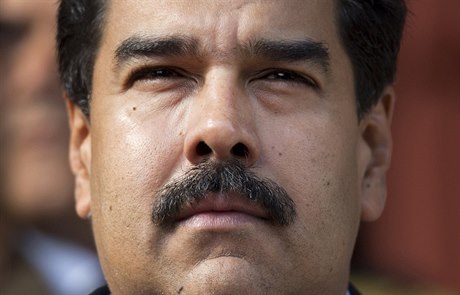 Venezuelský prezident Maduro se svým charakteristickým knírem