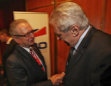 Jan Veleba a Milo Zeman