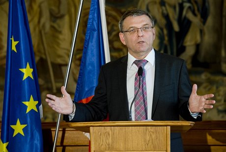 Ministr zahranií Lubomír Zaorálek.