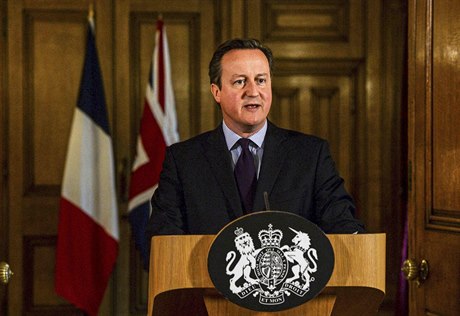 Projev Davida Camerona po teroristických útocích v Paíi.