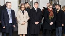 Pražská primátroka Adriana Krnáčová a ministr financí Andrej Babiš při... | na serveru Lidovky.cz | aktuální zprávy