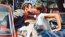 Jean-Paul Belmondo a Anna Karina ve filmu Blzniv Petek.