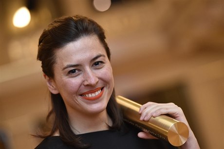Vítzka Ceny Jindicha Chalupeckého 2015 Barbora Kleinhamplová.