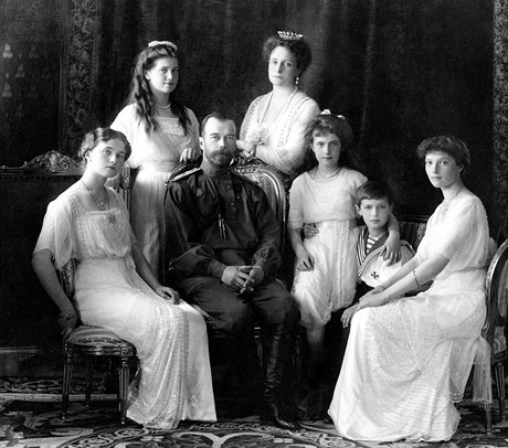 Poslední fotografie carské rodiny.