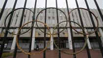 Moskevsk sdlo Ruskho olympijskho vboru.