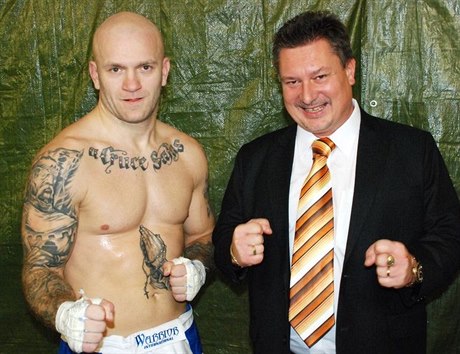 Ivan típek (vpravo) a Daniel Macháek. (Zdroj: Kladenské listy)