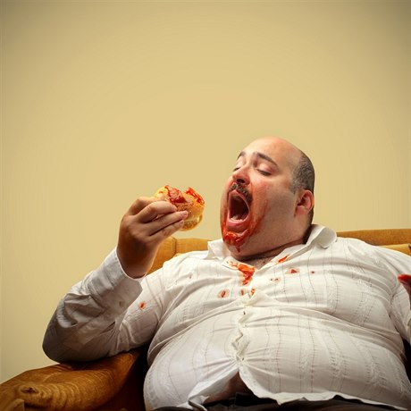 Obezita - ilustraní foto.