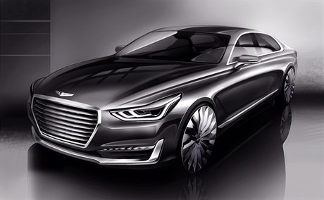 Nový luxusní model od automobilky Hyundai Genesis EQ900.