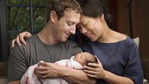 Mark Zuckerberg se svou manželkou Priscillou a dcerou Max. | na serveru Lidovky.cz | aktuální zprávy