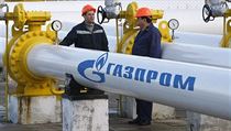 Gazprom. Ilustrační foto. Gazprom. Ilustrační foto.