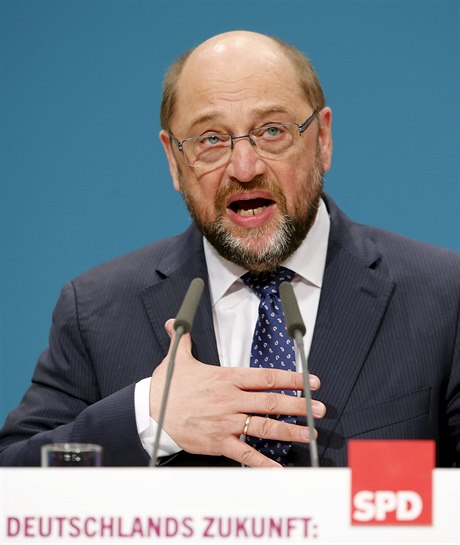 Pedseda Evropského parlamentu Martin Schulz.