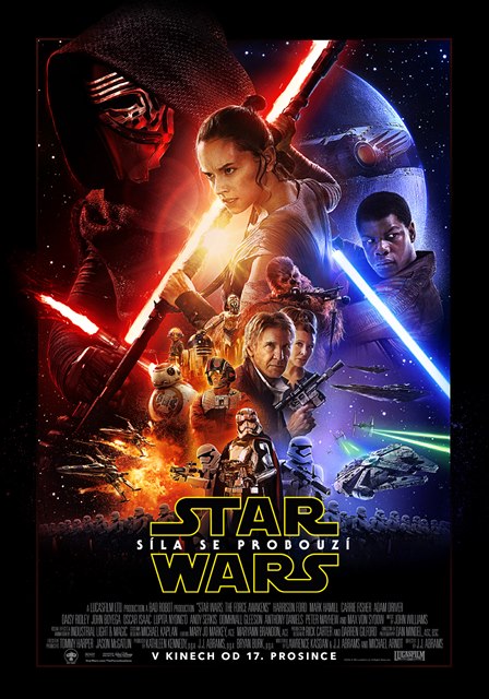 Star Wars: Síla se probouzí - eský plakát