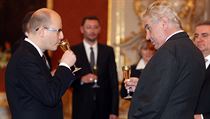 Bohuslav Sobotka a Miloš Zeman. | na serveru Lidovky.cz | aktuální zprávy