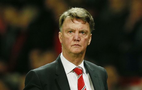 Trenér Manchesteru United Louis van Gaal.