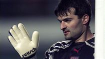 Pavel Srníček si staví zeď během zápasu české reprezentace. | na serveru Lidovky.cz | aktuální zprávy