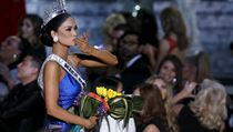 Novou Miss Universe se stala tmavovlas Filipnka a nmeck rodaka Pia...
