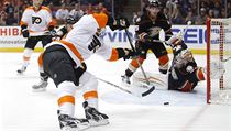 tonk Philadelphia Flyers Jakub Vorek stl gl do st Anaheimu Ducks