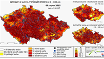 Kritický měsíc - takhle vypadal „model sucha“ v Česku na začátku srpna 2015 | na serveru Lidovky.cz | aktuální zprávy