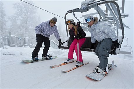 Nejvtí umavský skiareál piák zahájil lyaskou sezonu.