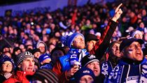 Fanoušci před zápasem Kometa Brno - Sparta Praha pod otevřeným nebem. | na serveru Lidovky.cz | aktuální zprávy