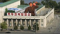 Nmst Kim Il-songa v Pchjongjangu.