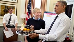 Barack Obama slaví narozeniny zamstance Bílého domu