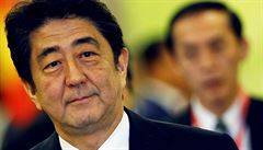 Japonský premiér inzo Abe.