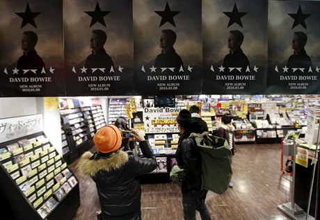 Bowieho album Blackstar je hitem i v Japonsku.