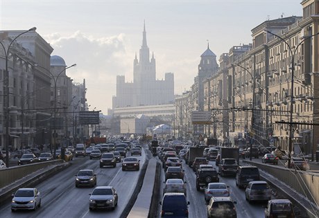 Silnice v Rusku - ilustraní foto