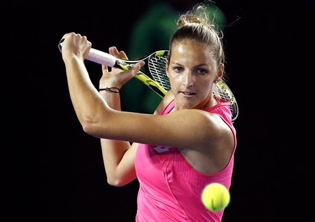 Kristýna Plíková na Australian Open.