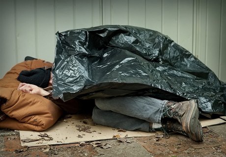 Bezdomovec (ilustraní foto)
