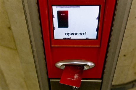 Validátor, který umouje nahrání kuponu MHD na kartu Opencard.