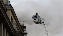 Podle velitele pornk zachvtily plameny stechu budovy, kter je jen velmi...