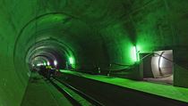 Gotthardsk eleznin tunel bude nejdel stavba svho druhu na svt....