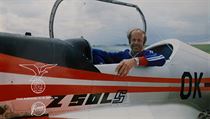 Ivan Tuček v kabině letounu Zlín Z-50. Na tomto typu se stal světovým šampionem. | na serveru Lidovky.cz | aktuální zprávy